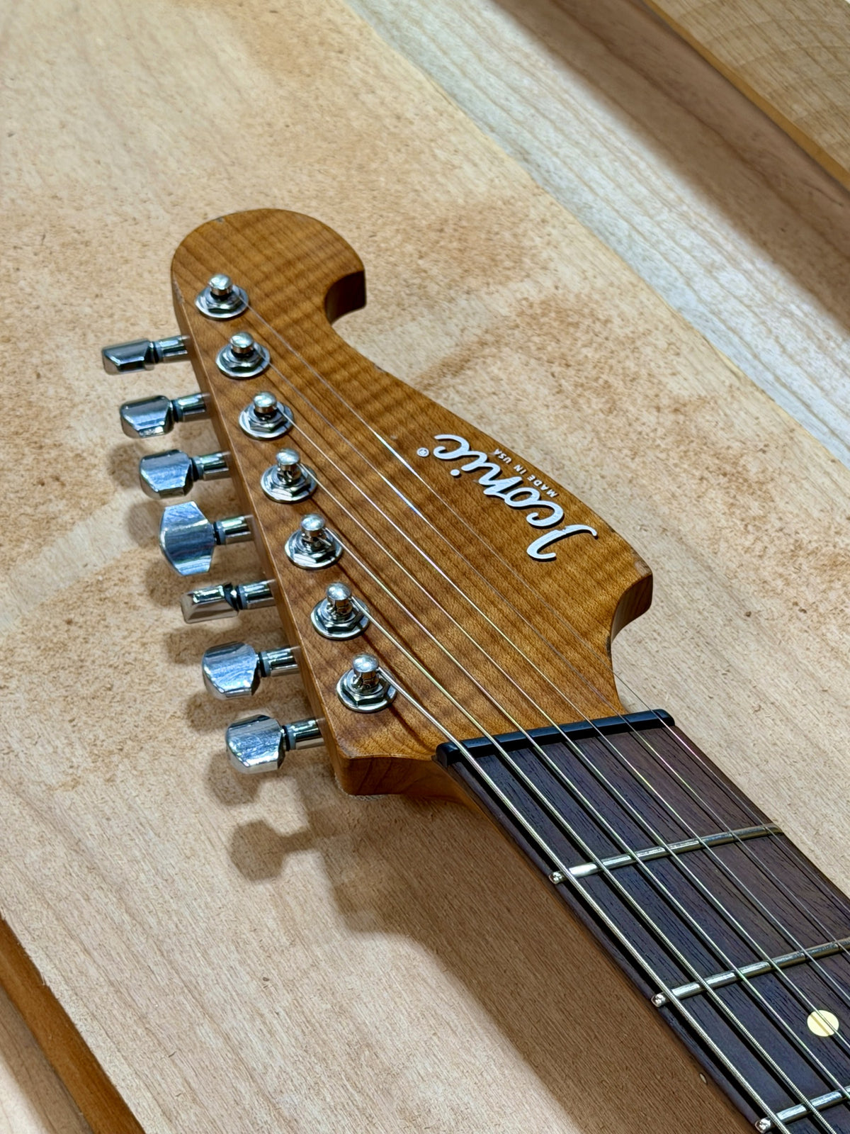 Solana 7MS 1212 - headstock detail